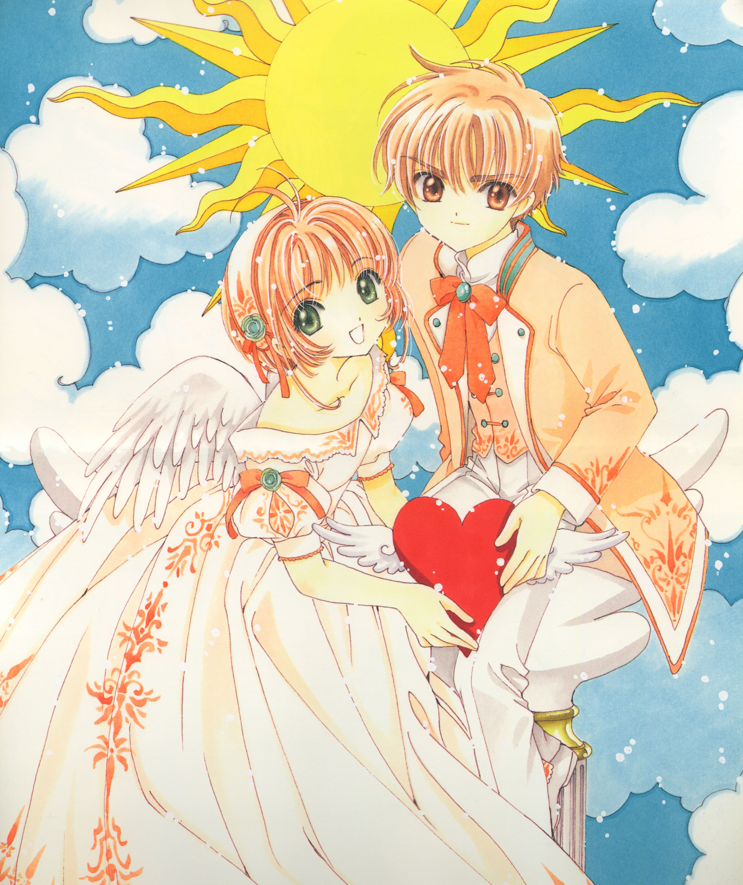 Clamp Card Captor Sakura Kinomoto Sakura Li Syaoran Yande Re